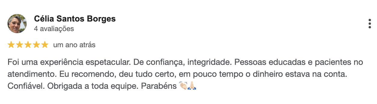 Avaliacao de cliente 02