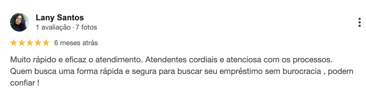 Avaliacao de cliente 06