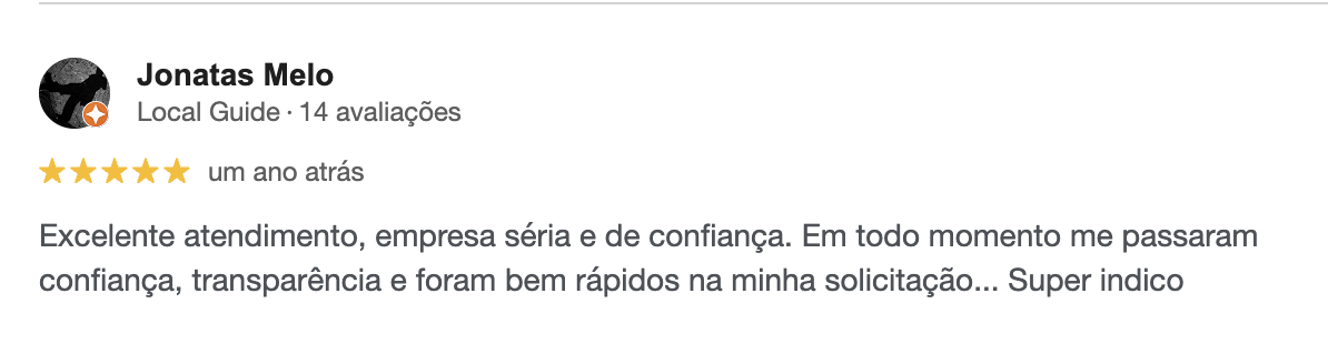 Avaliacao de cliente 07